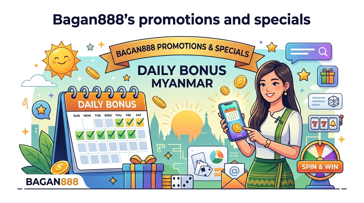 Bagan888 တွင် စတင်ကစားနည်း
