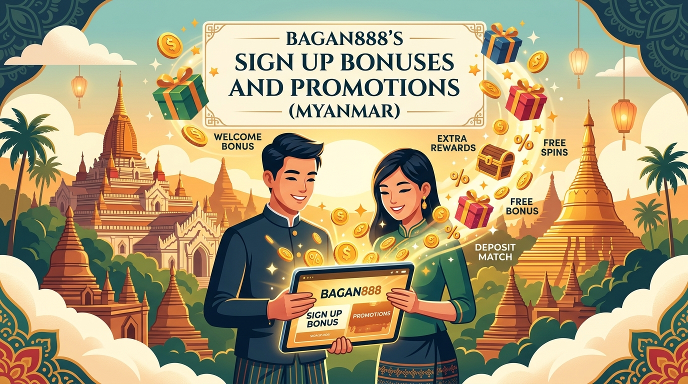 Bagan888 sign up bonus Myanmar အသေးစိတ် လမ်းညွှန်