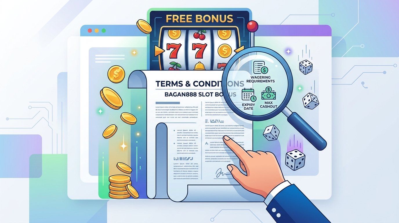Bagan888 slot free bonus စည်းကမ်းသတ်မှတ်ချက်များ
